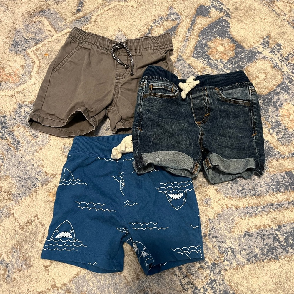 Old Navy + Cat & Jack 18mo Boy Shorts